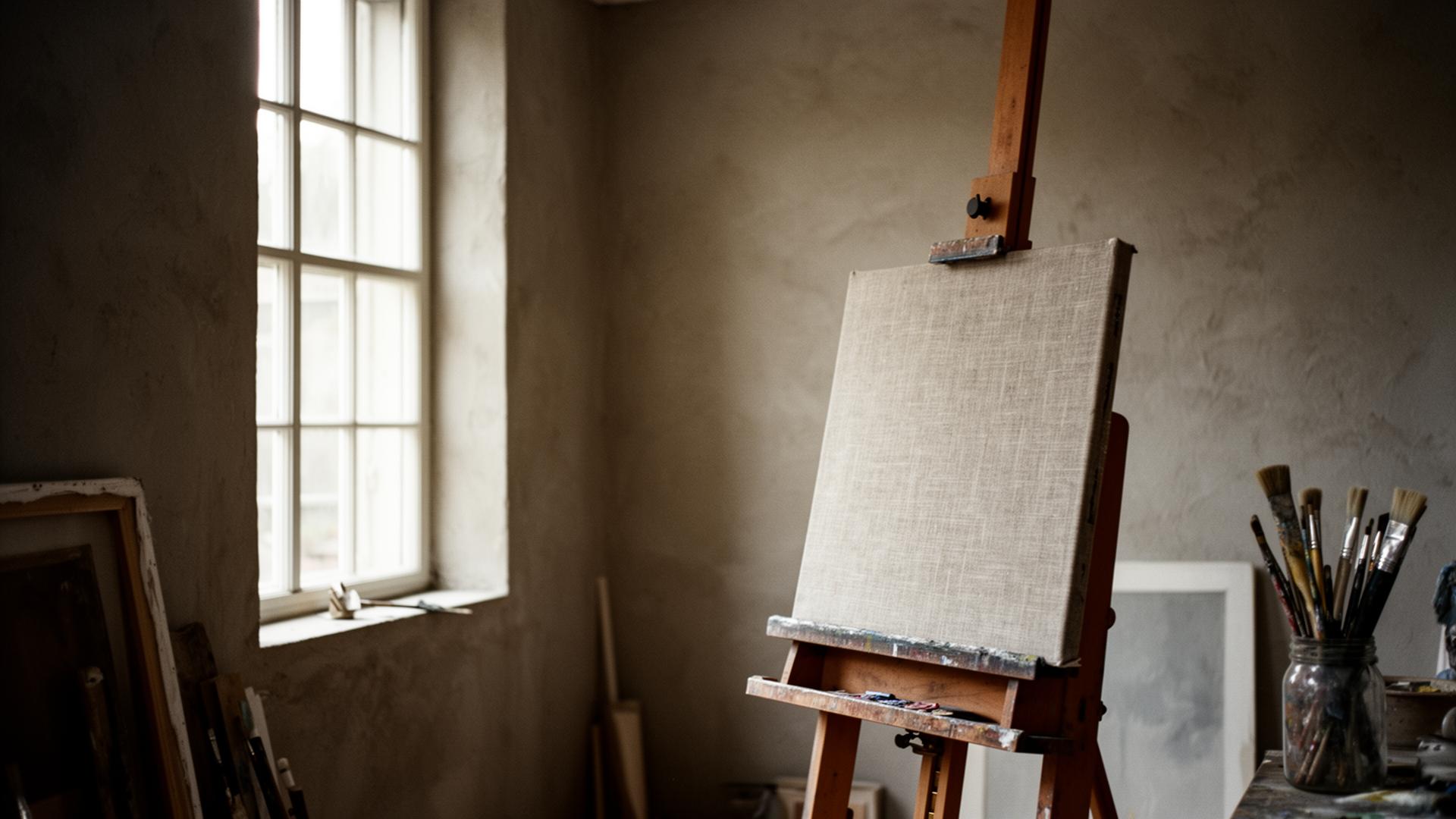 Kunstneratelier i nordisk lys
